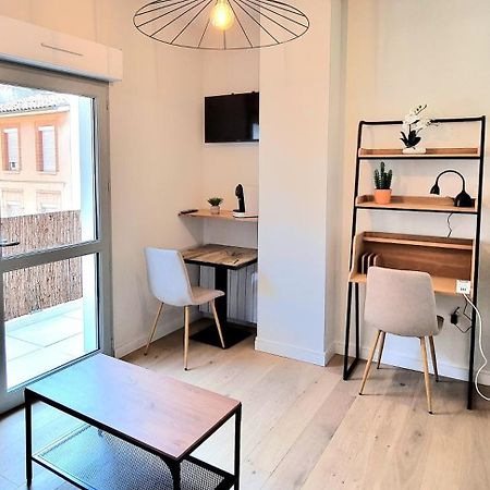 Studio Chic & Balcon - Hypercentre - Gare - Metro Τουλούζη Εξωτερικό φωτογραφία